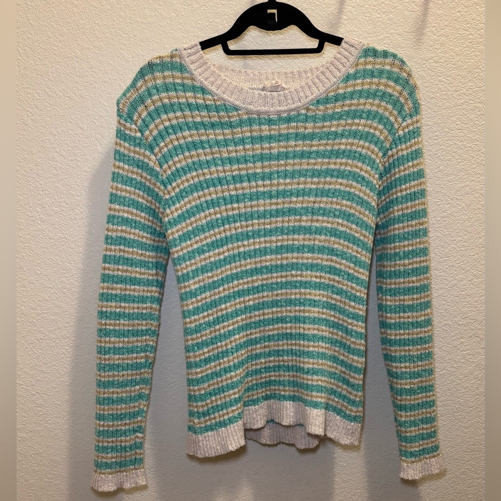 Striped Sweater, L